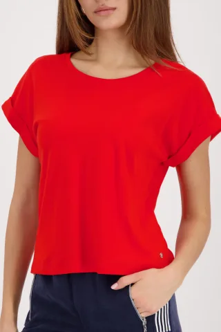 monari - Basic-T-Shirt chilli pepper - Gr. - 34
