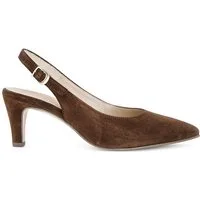 Gabor Gabor 1.590.18_8, Peeptoes & Slingpumps, Braun, Damen Peeptoepumps