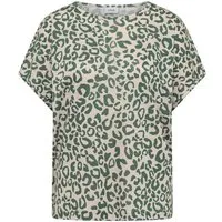 CECIL T-Shirt TOS LINEN OPTIC_ AOP Shirt