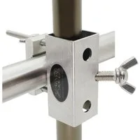 KDR Produktgestaltung Schirmhalter Sonnenschirmhalter Balkongeländer Halterung Sonnenschirm aus Edelstahl, für Stöcke bis Ø 28 mm