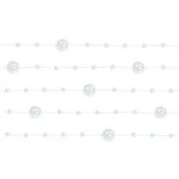 partydeco Hängedekoration Perlengirlande 1,3m Pearl