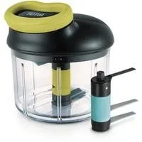5-Sekunden Zerkleinerer, mit Ice-Crusher-Klinge schwarz/grün, manuell, 900ml