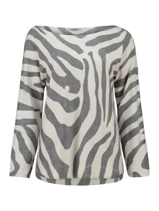 Zabaione - Pullover Ni44nia grey - Gr. - L/XL