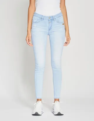 GANG Damen Jeans 94LAYLA - superskinny fit iced blue wash