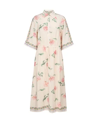 MOS MOSH - MMBunno Big Orchid Dress ecru - Gr. - S