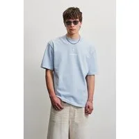 PEGADOR Rundhalsshirt COLNE LOGO OVERSIZED TEE Baumwolle, oversize