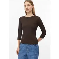 s.Oliver 3/4-Arm-Shirt T-Shirt 3/4-Arm-Rippshirt im Slim Fit