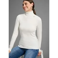 Bruno Banani Rollkragenpullover mit Rollkragen, figurbetonte Passform