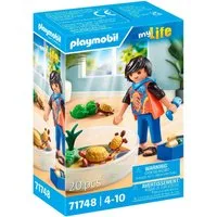 Playmobil® Schildkröten-Terrarium (71748), Playmobil My Life Konstruktions-Spielset, (20 St)