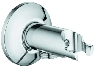 GROHE Absperrventil Rainshower Aqua 26842 mit Wandbrausehalter chrom, 26842000 26842000
