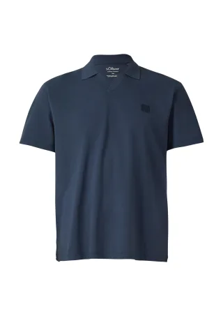 s.Oliver - Polo-Shirt blau - Gr. - 4XL