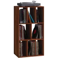VCM Standregal Schaltino 120x60x40cm, 1-tlg., Holz Schallplattenregal, Raumteiler, CD DVD Aufbewahrung