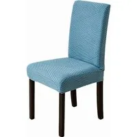 Agger Stuhlhusse Stretch Stuhlhussen Stuhlbezug, Bürostuhlbezug für Esszimmerstühle, Abnehmbarer Waschbarer für Haus, Küche, Hochzeit, Party