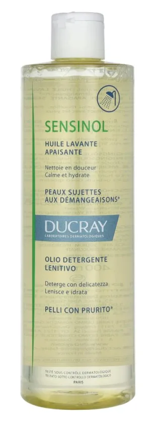 Ducray Sensinol Soothing Cleansing Oil.