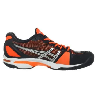Asics Gel-Lösungsmänner Black Trainer