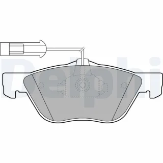 Delphi Bremsbel?ge vorne Alfa Romeo 147 156 Gt Fiat Multipla
