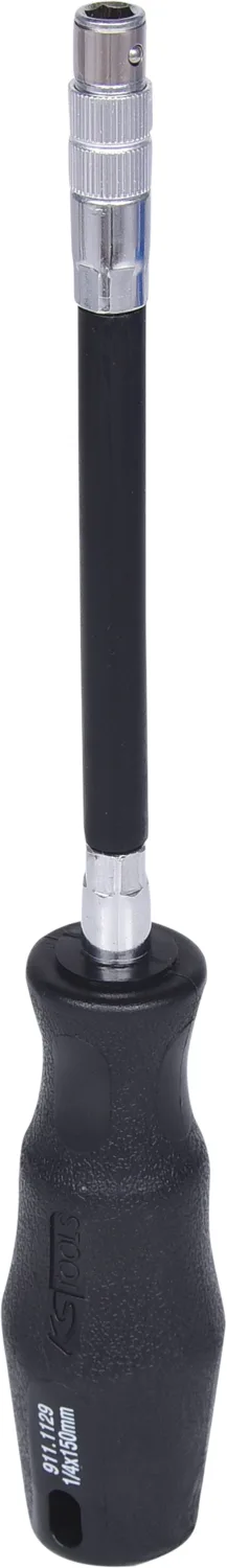 KS Tools 1/4" ERGOTORQUE Bit-Schraubendreher flexibel, 200mm - 911.1129