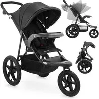 Moby-System Dreirad-Kinderwagen Jogging-Kinderwagen mit Luftreifen und Verdeck - Modell: MOUNTAIN