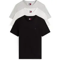 Tommy Jeans T-Shirt TJM EXTRA SLIM 3 PACK (Packung, 3-tlg) Mit Rundhalsausschnitt