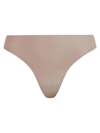 Chantelle Lingerie - Chantelle Pulpies Tanga bronzed taupe - Gr. - 2XL