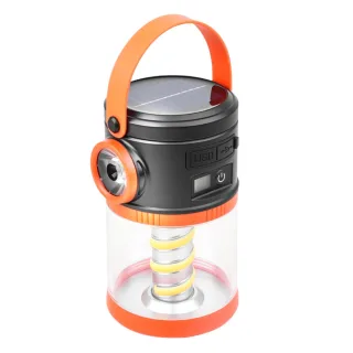 IPRee Outdoor Solar Portable Camping Light,Power Display,Double Light Source Lamp Power Bank Emergency,Camping Atmospher