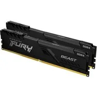 Kingston 32GB 3200MT/s DDR4 CL16 DIMM (2er-Kit) FURY Beast Black Arbeitsspeicher (DDR4 32 GB, 2 x 16 GB, 288-pin DIMM)