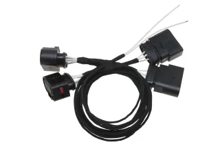 Original Kufatec Adapter Set für den einfachen Austausch der Xenon Scheinwerfer in die günstigeren Halogen Scheinwerfer für VW Passat 3B B5 1996-2000