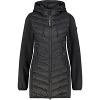 Alife & Kickin Sommerjacke Damen YlvaAK A Übergangsjacke, Jacke Chevron-Steppung, Kapuze mit Kordelzug, Zwei-Wege-Reißverschluss