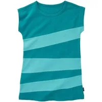 JAKO-O Sommerkleid JAKO-O Kinder Blockstreifenkleid, türkis