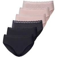 Vivance Jazz-Pants Slips (Packung, 6-St) angenehm elastische Qualität