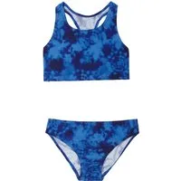 bonprix Bustier-Bikini (Set, 2-St) sportlicher Batik-Look, mit Elasthan-Anteil