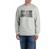 Replay Sweatshirt mit Frontprint