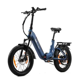 [EU DIRECT] TTGO F7 Folding Electric Bicycle 48V 15Ah Battery 250W Motor 25km/h Max Speed 20-Inch Fat Tires 120km Max Ra