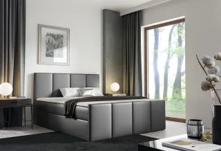 Boxspringbett Schlafzimmerbett SVERRE 160x220cm in div. Farbvarianten