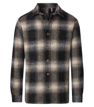 CASAMODA - Hemdjacke braun - Gr. - 5XL