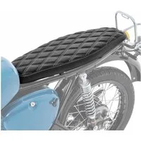 Craftride Sitzbank Sitzbank flach VS6 kompatibel mit Simson S50 S51 S70 Sitz schwarz