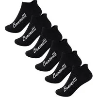 Benonetti Sneakersocken Damen & Herren aus Baumwolle – kurze Socken mit Fersenschutz (Packung, 6-Paar) Atmungsaktiv, Klimaregulierend, Schweißhemmend