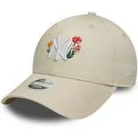New Era Baseball Cap New York Yankees New Era MLB Floral Icon 9Forty Women Cap Beige (1-St)