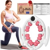 FOSMET Massagegerät 2026 Manuelles Anti-Cellulite Massagegerät,3-in-1 Cellulite Entfernung, 14-Rollen Massagegerät Beinentlastung, Oberschenkel Anti-Celulitis, 180°-flexible Öffnung,Premium-TPE-Material & rutschfestes Design, ideal für Arme, Obersche