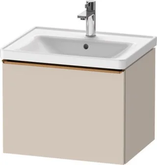 Duravit D-Neo Waschtischunterbau wandhängend Taupe Matt 584x452x440 mm - DE4249004910000 DE4249004910000