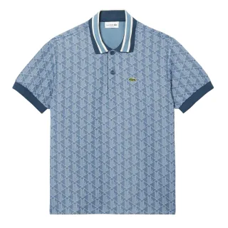Lacoste - Poloshirt für Herren, Jacquard (Blau)
