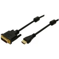 LogiLink 2m HDMI/DVI-D Video-Adapter 15-polig zu HDMI