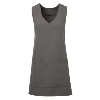 Premier Unisex Schürzen Tunica (2 Stück/Packung) (Dunkelgrau)