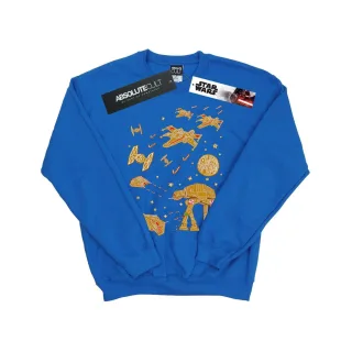 Star Wars - "Gingerbread Battle" Sweatshirt für Herren (Königsblau)