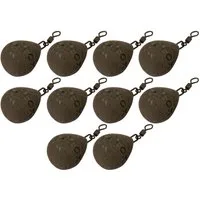 FOX International Karpfenblei Fox Camotex Pear Swivel Lead - 10 Karpfenbleie