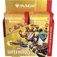 magic Sammelkarte Magic The Gathering Marvel Super Heroes Collector Booster Box EN