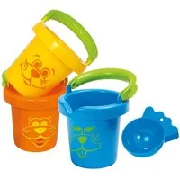 GOWI Badespielzeug Badeeimer (3-tlg)