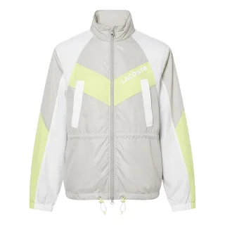 Lacoste - Kapuzenjacke für Damen, Übergroß (Grau)
