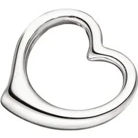 JOBO Herzanhänger Anhänger Schwingherz, 925 Silber