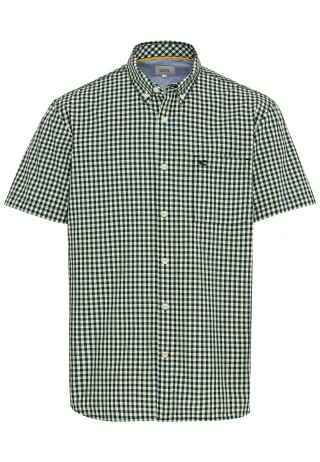 camel active - Kurzarm Hemd aus reiner Baumwolle - Gr. - 4XL